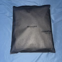 Fear of God Essentials Hoodie- Dark Oatmeal/ Dark Gray (L)