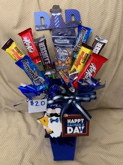 Father’s Day candy arrangement