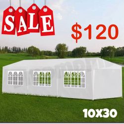 10x30 carpa blanca !!!!$$$ venta final 