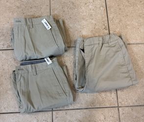 Khaki boys uniform shorts 3 pairs brand new