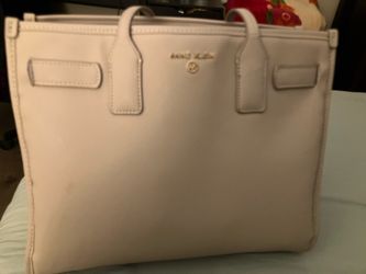 Anne Klein Ivory Tote Bag