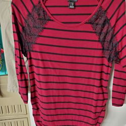 Maternity Long Sleeve Top, Med