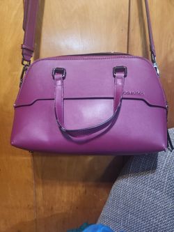 bolsa calvin clein fushia