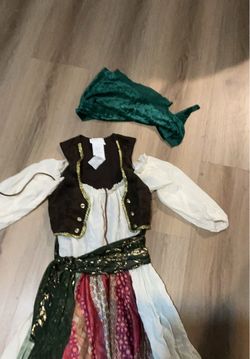 Gypsy Pirate Halloween Costume (M)