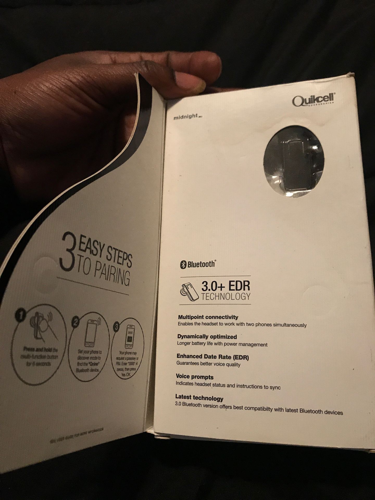 Quikcell Bluetooth headset
