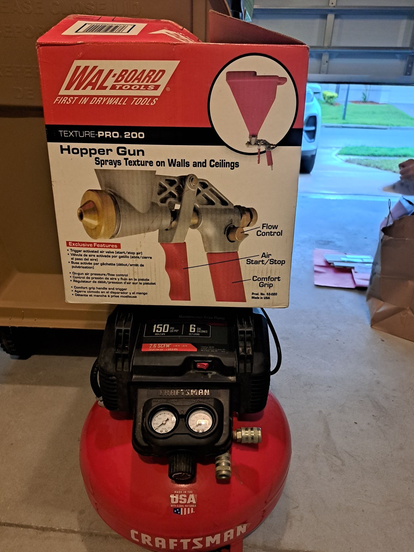 Air Compressor & Air Spray