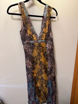Versace Jeans Couture Printed Maxi Dress Size 6-8