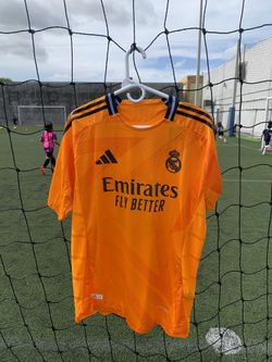 Real Madrid Orange Jersey