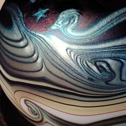 Stunning Lundberg Studios Glass Paperweight L81118l6