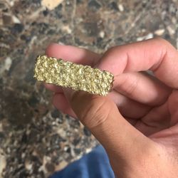 Nugget 2 Finger Ring