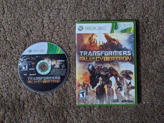 Transformers Fall Of Cybertron: Xbox 360