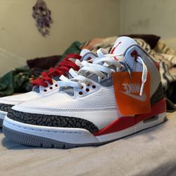 Jordan 3 Fire Red