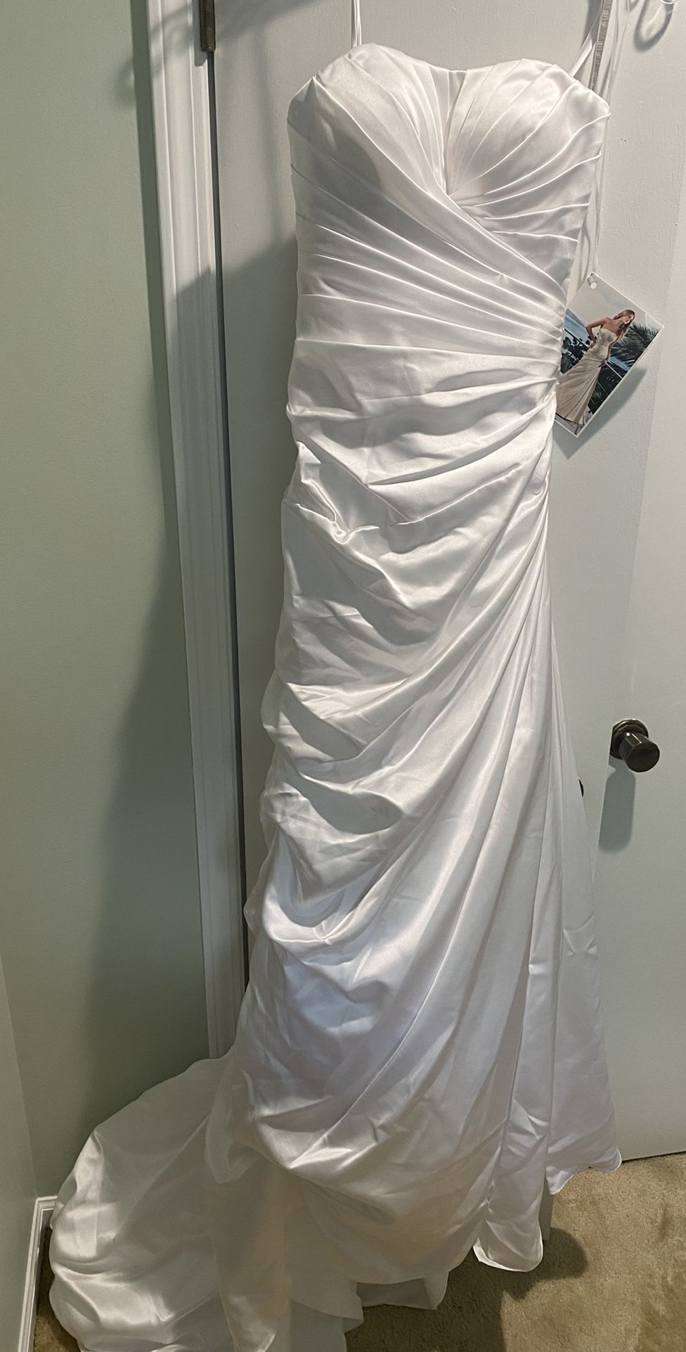 Wedding Dress Dolce Satin Strapless 
