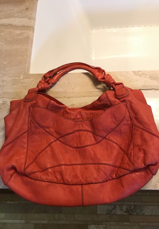 Light Red Leather Handbag Lucky Penny Brand Jewelry Accessories Light Red Leather Handbag Lucky Penny Brand Jewelry Accessories In Denver Co Offerup