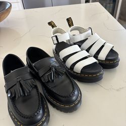 2 shoese Dr martens women size 6