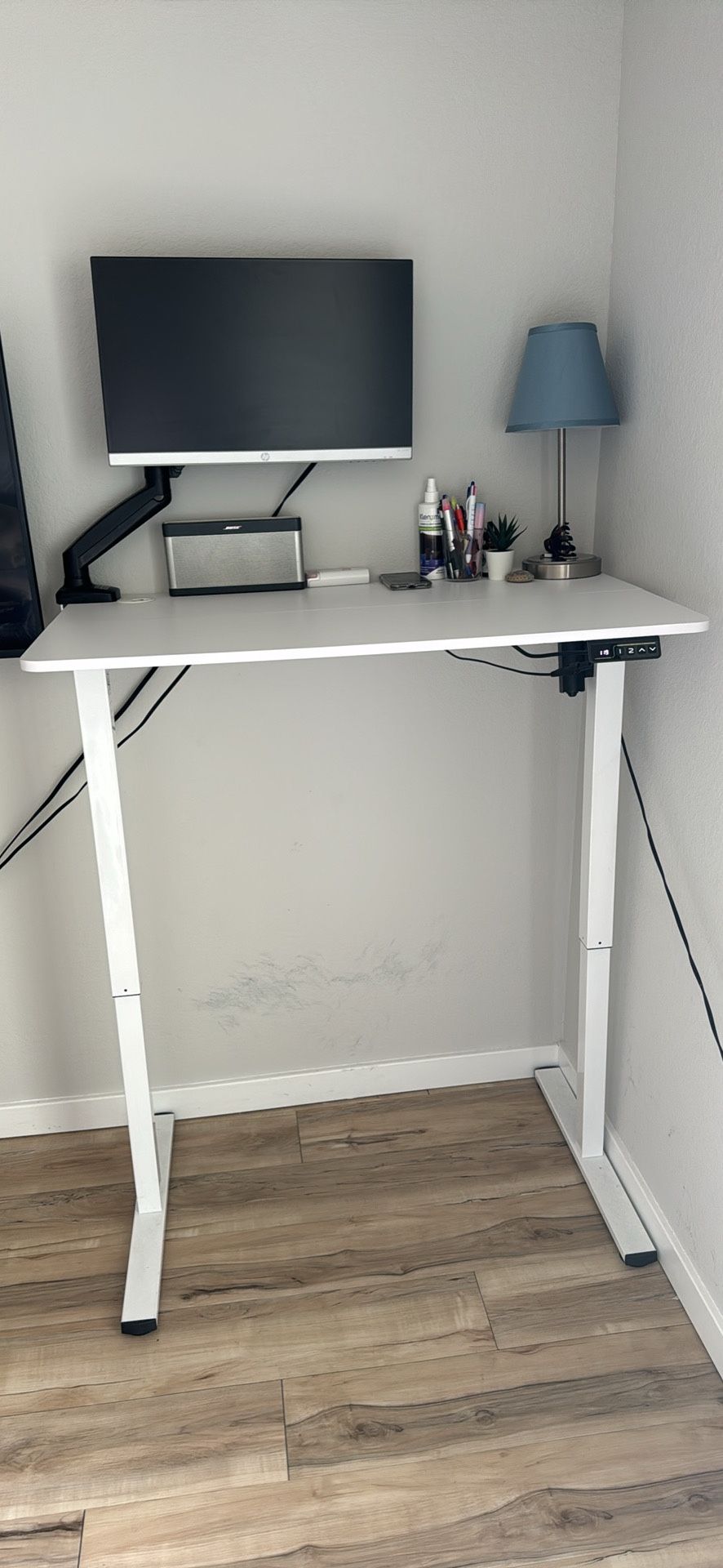 Office Desk With Height Adjustable