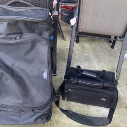 Duffel Bag/Suitcase Luggage And Samsonite Carry-On Bag