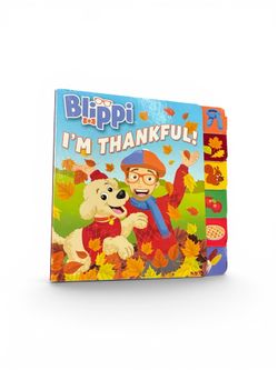 I'm Thankful! Board Book - Colorful Fall Design