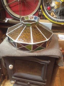 Leaded glass shade