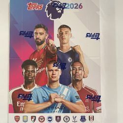 2026 Topps Premier League Debut Edition 