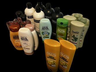 11 shampoos and 8 conditioners