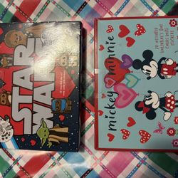 Valentines Cards Star Wars And Mickey Mouse 