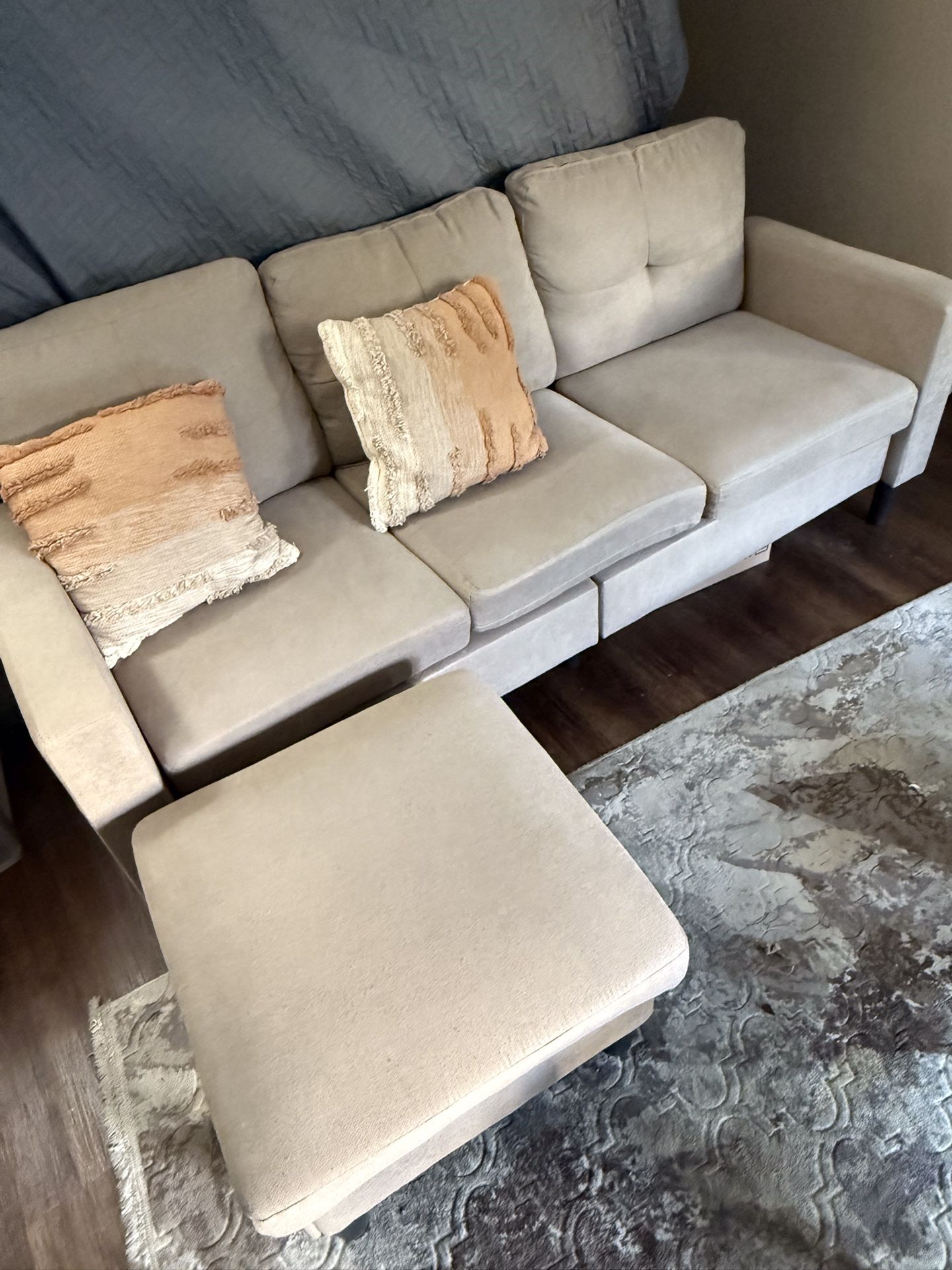Beige Sofa For sale