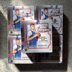 NBA Topps Chrome Basketball Mega Boxes