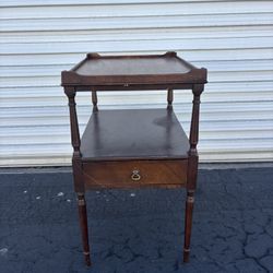 Antique Pendleton Irwin End Table