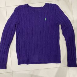 Ralph Lauren Woman’s Purple Sweatshirt 