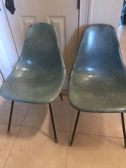 Mid Century modern Cole steel chairs