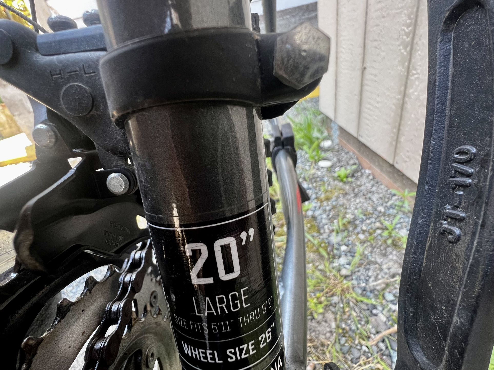 nishiki bike kickstand