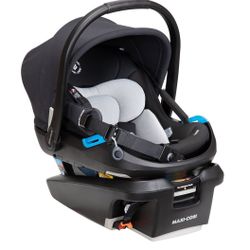 Maxi Cosi Coral XP Infant Car Seat is an integrated car seat and carrier nesting system that can seat children up to 22 pounds and fit infants up 