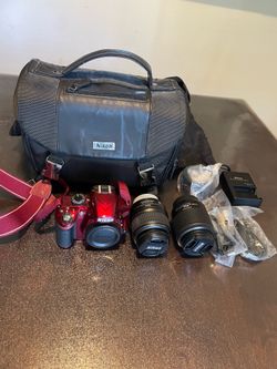 Nikon D3200 DSLR Camera Bundle – Excellent Condition – Only 2,650 Shutter Count