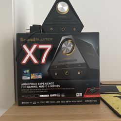 Sound Blaster X7 Headphone Amplifier