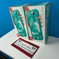 Nintendo Switch Lite New - Pay $1 To Take It Home Today and pay the rest later.