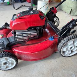 toro self propelled mower cuts great in great shape