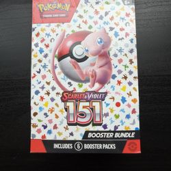 Pokemon Scarlet and Violet 151 Booster Bundle