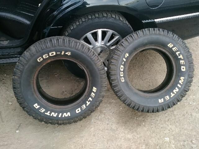 Tires (2) G60-14