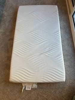 Free memory foam crib mattress