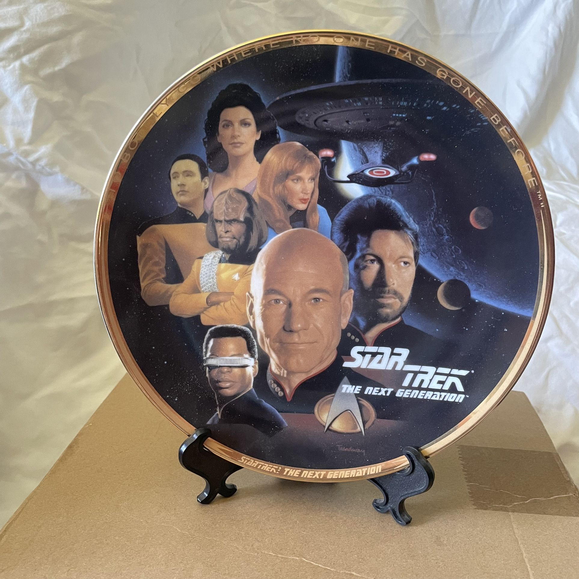 Star Trek, The Next Generation, The Crew Plate