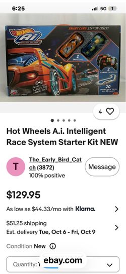 Hot wheel  AI intelligence starter set