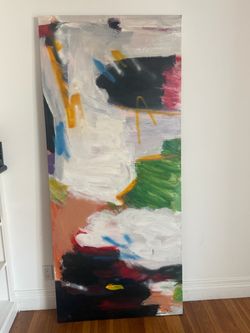 "Mood 33" Acrylic on Steel Painting
