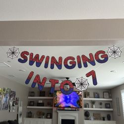 Spiderman party Decoration 