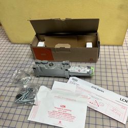 LCN 4111 Commercial Door Closer, RH, Gray, Incomplete.
