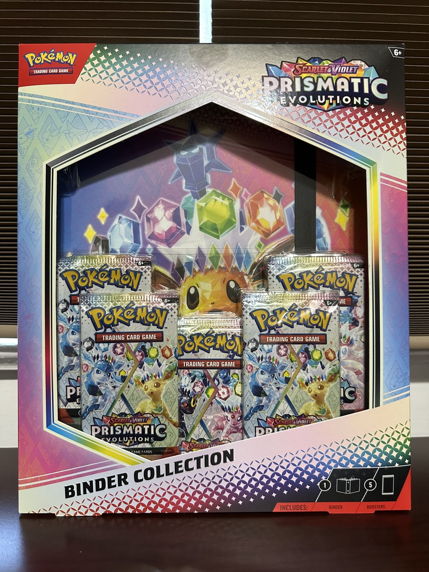Pokemon Prismatic Evolutions Binder Collection - Factory Sealed