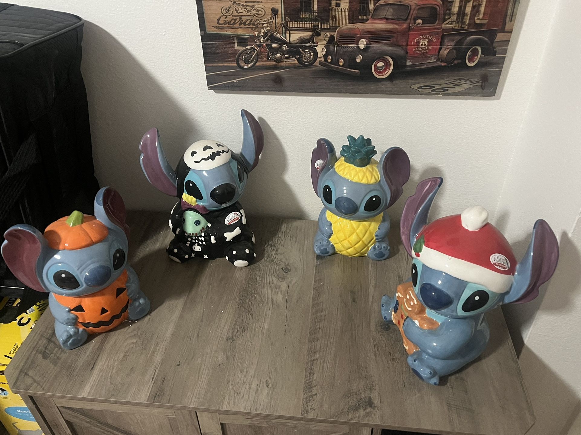 Disney Stitch Cookie Jars 