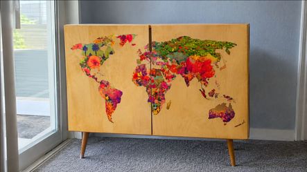 **Rare** Wood Cabinet