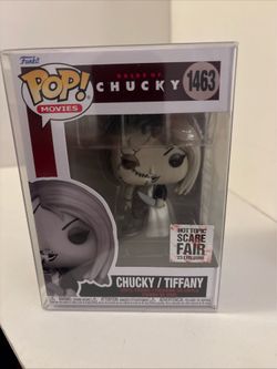 Funko Pop! Movies Bride of Chucky Chucky & Tiffany #1463 Vinyl Hot Topic Excl