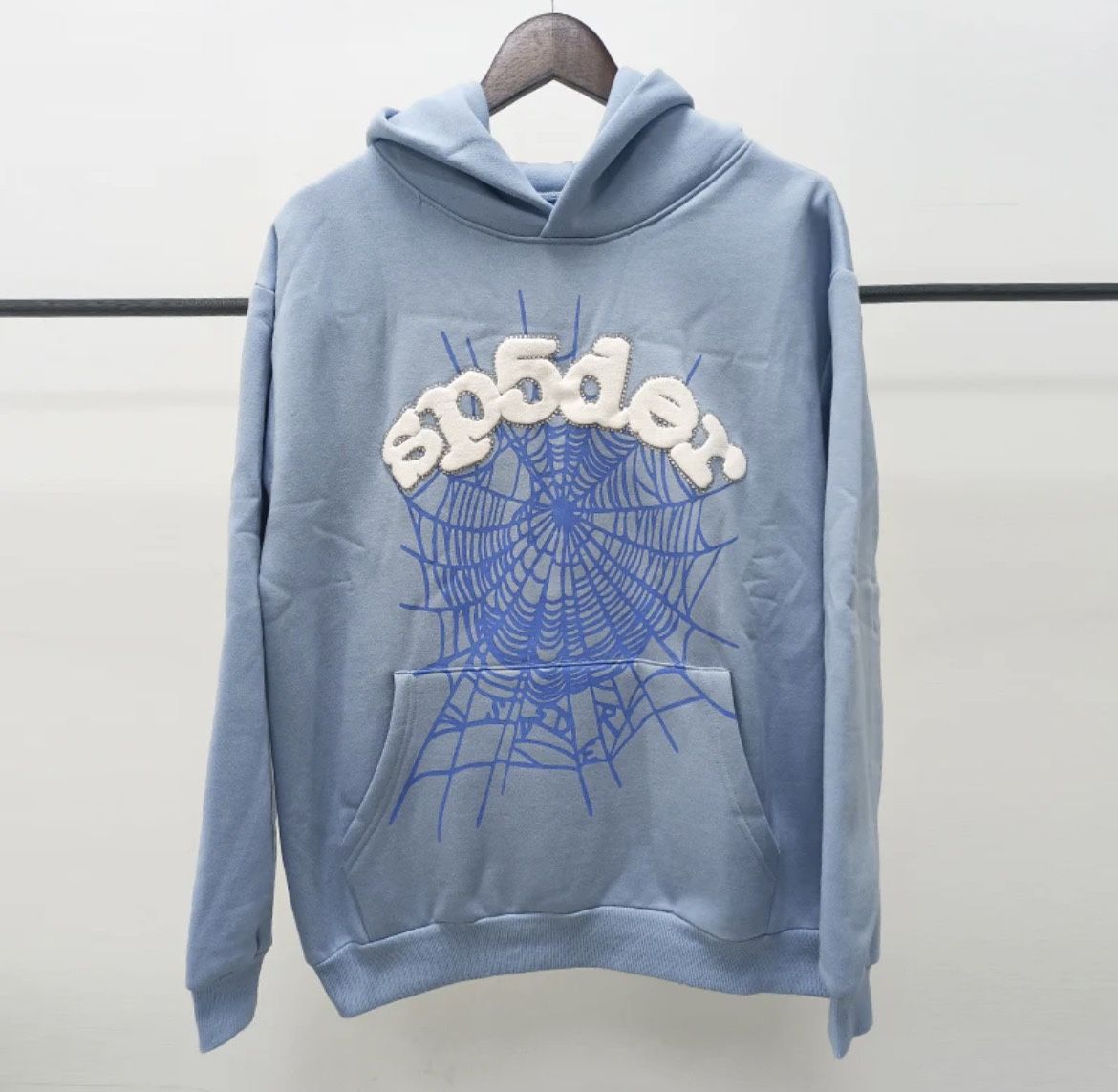 Pink And Sp5der Hoodies